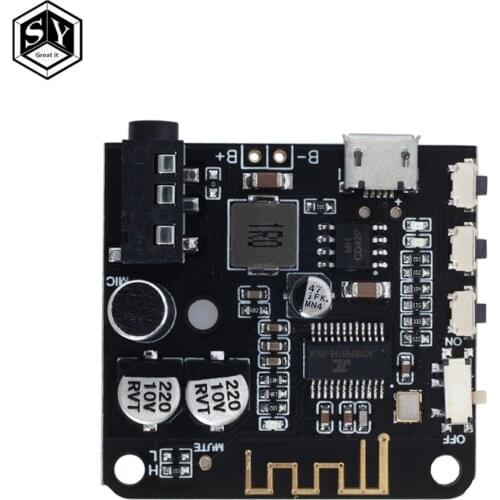 GREAT IT Mini Bluetooth 5.0 MP3 Decoder Board Audio Receiver MP3 Lossless Player Wireless Stereo Music Amplifier Module