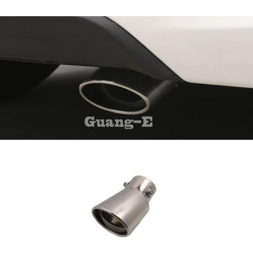 Car Cover Muffler Exterior End Pipe Outlet Stainless Steel Exhaust Tip Tail For Suzuki S-Cross Scross SX4 2017 2018 2019 2020