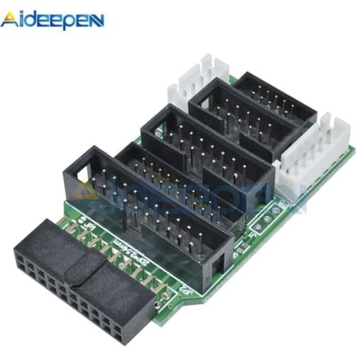 Multi-function Switching Board For ULINK2 Emulator V8 all-ARM JTAG Adapter Converter For TQ2440 MINI2440 Compatible 20/14/10PIN