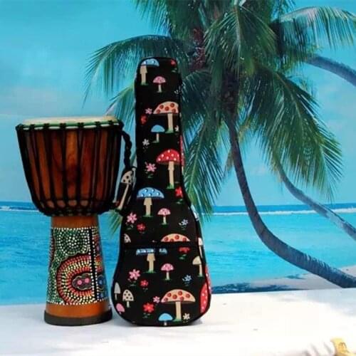 Professional portable durable concert 23 ukulele bag colorful case soft gig backpack padded lanikai-uku cover with pocket straps