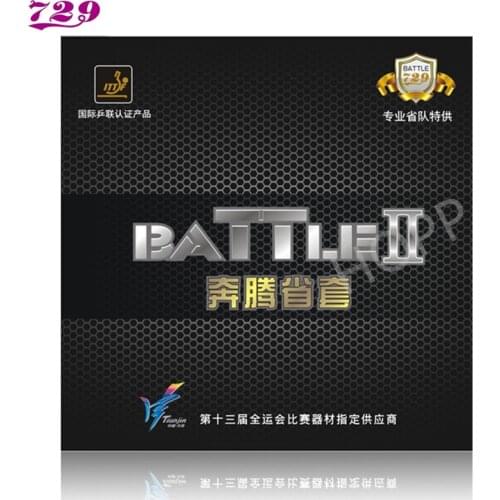 729 Friendship BATTLE 2 Provincial pips-in Table tennis rubber ping pong sponge