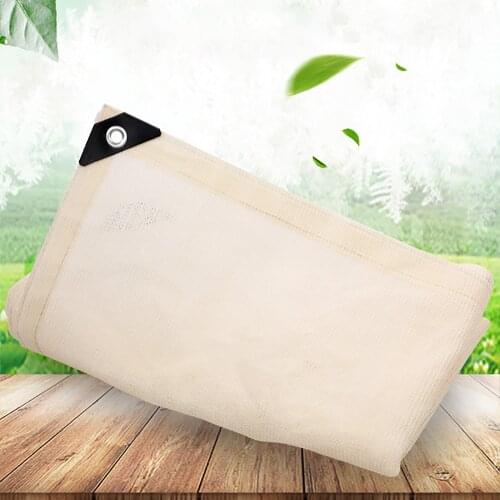 Shade Fabric Courtyard Villa Shading Net Sunscreen Patio Grommets Privacy Fence Garden Porch Sunblock PE UV Mesh Pergola Cover