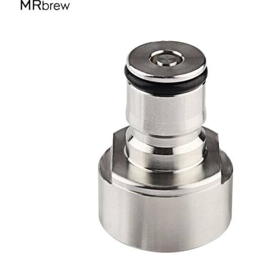 Beer Sankey Coupler to Corny Ball Lock Adapter Gas Inlet Post, Commercial Keg convert to Cornelius Ball Lock Keg