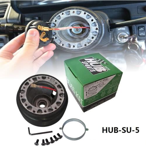 Universal 6 Bolt Hole Racing Steering Wheel Hub Adapter Boss Kit For HONDA HUB-SU-5