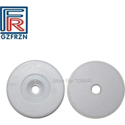 1pcs 13.56MHZ S50 chips RFID patrol point / 30mm diameter proximity coin tags for Guard Tour Patrol System