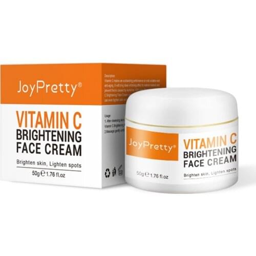 20% Vitamin C Whitening Facial Cream Repair Fade Freckles Remove Dark Spots Melanin Remover Brightening Face Skin Cream