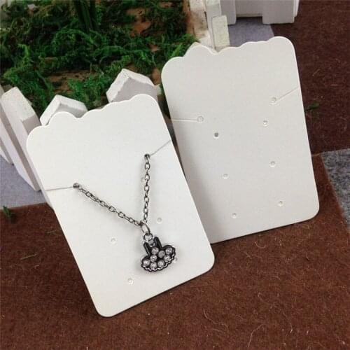 8x5cm 50Pcs/Lot Cute Foot Irregular Shape Necklace Earrings Paper Jewelry Cards For Scrawling Studs Chokers Cards Accept Custom