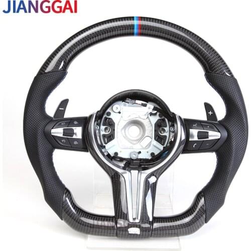 Car Steering Wheel For BMW F10/F11/F06/ F12/F13/F01/F02/F03/GT F07/M5 F10/F90/M6 F06/F12/13/M8 F91/F92/F93