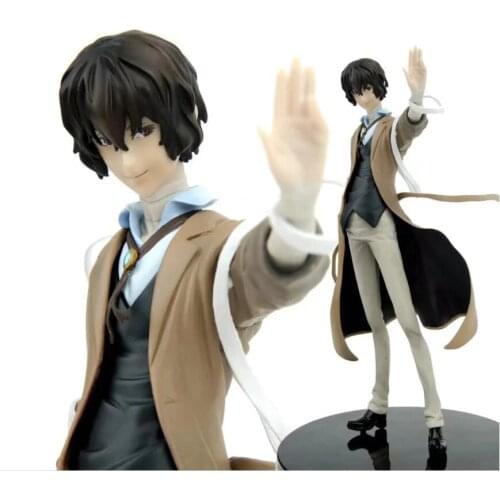 26cm Japanese anime figure Bungo Stray Dogs dazai osamu action figure collectible model toys for boys