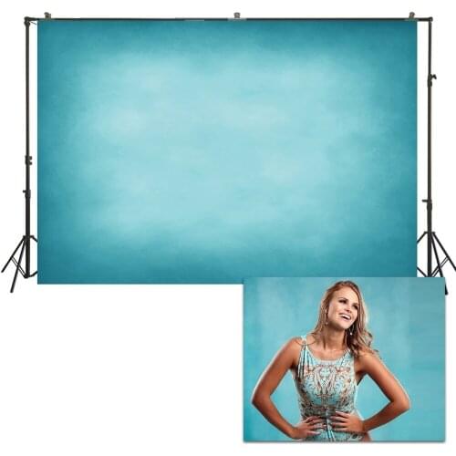 Studio Backdrop Blue Solid Color Party Decoration Background Skyblue Baby Kids Newborn Photography Portrait Photo Booth Backdrop