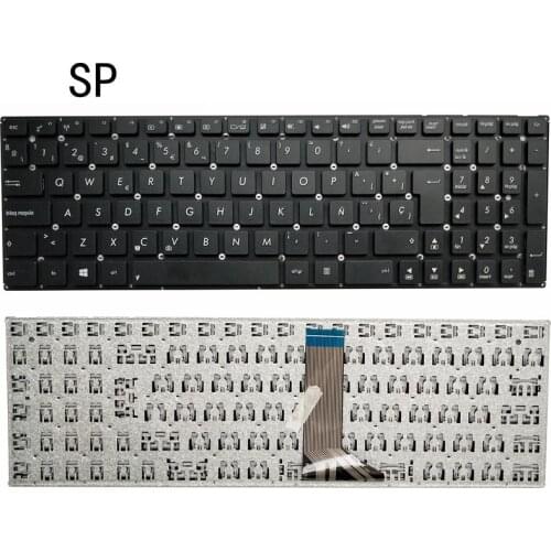 Spanish Keyboard for ASUS x551 X551M X551MA X551MAV F550 F550V X551C X551CA SP Laptop keyboard black