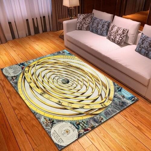 Living Room Carpet World Map Mat Nordic Style Printed Rugs For Bedroom Study Room Dining Hall Carpet Mat In The Hallway