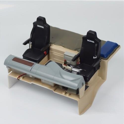 1/14 Hercules Model Rc Tractor Scania Truck R620 R470 Interior Center Console