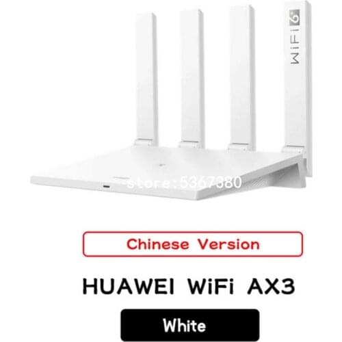Lot of 5pcs WiFi Speed Revolution Chinese Version HUAWEI AX3 Router WiFi 6 + Router 3000 Mbps Tap to connect Easy Set up