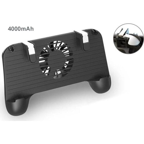 Rechargeable mobile joystick holder Gamepad Cooler Fan Game Grip trigger Controller l1r1 shooter Fire Button Aim Key for PUBG