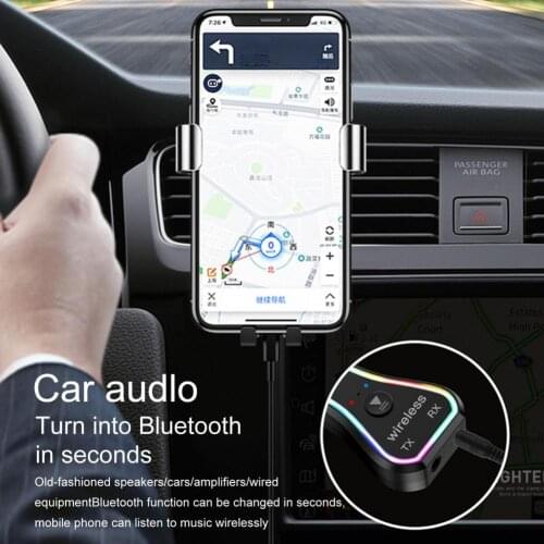 M11 Bluetooth Receiver Wireless Plug Play ABS Handsfree AUX USB Bluetooth Transmitter for Car Audio 2021 Newest Universal