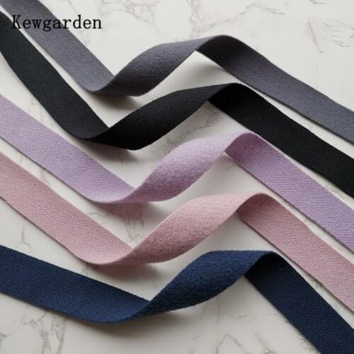 Kewgarden Plush Hairy Ribbon 25mm 50mm 15mm 2" 1" 1-1/4" DIY Hairbow tie Brooch Accessories Handmade Tape Webbing 10 Yards