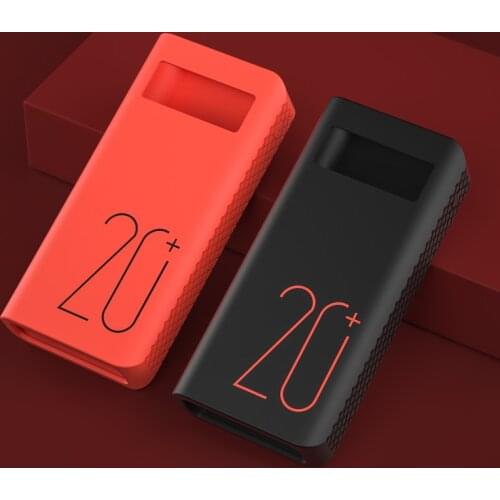 Silicone Protective Cover for Romoss Sense 6PS+ 20000mAh Power Bank Anti-impact/skid for Romoss Sense PSN20 Battery Charger Case