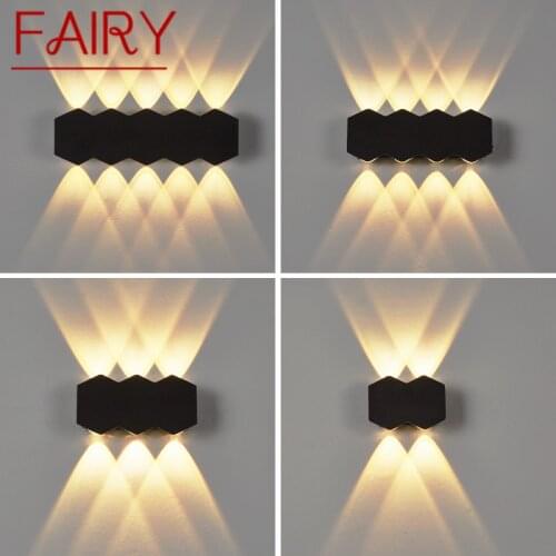 FAIRY Wall Light Fixture Creative Modern Outdoor Waterproof Sconces Lamp Decorative For Home Corridor