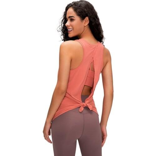 Sporty Woman Top Yoga Shirts Sportswear Top Breathable Sporty Crop Top Woman Shirt Ladies Gym Trainning Quick Dry T-shirt Tank