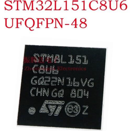 STM32L151C8U6 STM STM32 STM32L STM32L151 STM32L151C STM32L151C8 UFQFPN-48 IC MCU