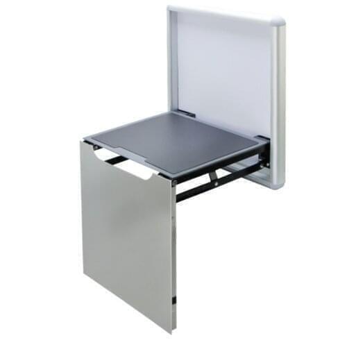 Hidden Shoe-Changing Stool Wall-Mounted Porch Chair Bathroom Shoe Stool Household Entrance Multifunctional Folding Stool