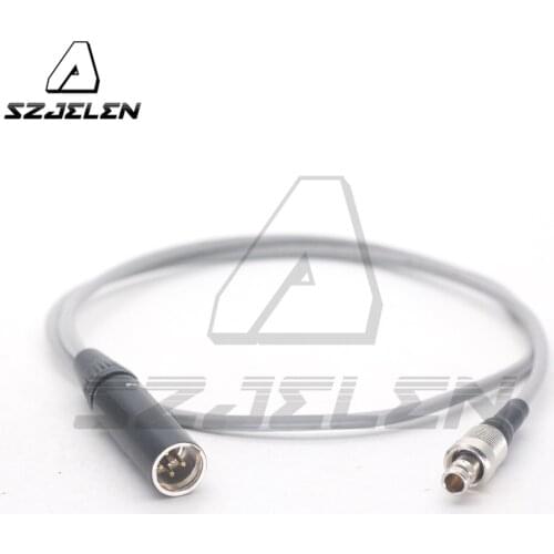 Wisycom mic Connector FVB 00 3 Pin Male Plug to TA5F for MTP41-L-B1 wideband bodypack transmitter mtp41