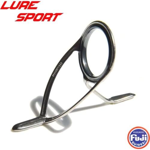 Japan FUJI 2pcs T-KWSG Titannium Frame SIC ring guide Rod Building component Repair fishing pole DIY Accessory