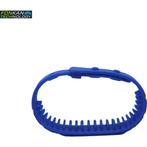 100pcs Passive RFID UHF iso18000-6c EPC GEN2 860-960mhz Remote Sensing H3 Chip Silicone Wristband Bracelet tag