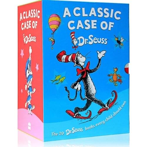 20 Books A Classic Case of Dr. Seuss Series Interesting Story Childrens Picture English Books Kids Learning Toys Education