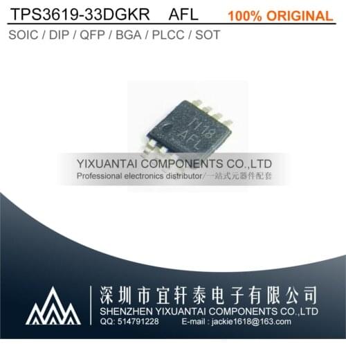 5pcs/lot 10pcs/lot 50pcs/lot Free shipping 100% original TPS3619-33DGKR 3619-33 AFL MSOP8
