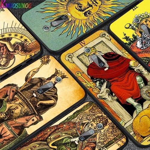 Luck Prediction Tarot For Xiaomi Redmi 4X 5 5A 6 6A 7 7A K20 8 8A GO 10X Plus Pro (4G/5G) Silicone Soft Black Phone Case