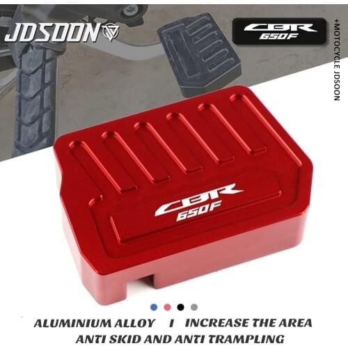 For HONDA CBR650F CBR 650F Motorcycle Rear Foot Brake Lever Pedal Enlarge Extension Peg Pad Extender