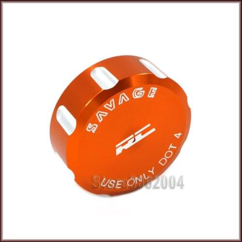 FOR KTM RC 200/250/390 RC200 RC250 RC390 2014-2017 2016 2015 Motorcycle Rear Fluid Brake Master Cylinder Reservoir Cover CNC