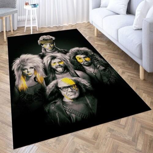 Its Always Sunny Carpet for Living Room 3D Anime Cartoon Rug Gamer Teen Room Bedside Lounge Rug Kids Children Floor Mats