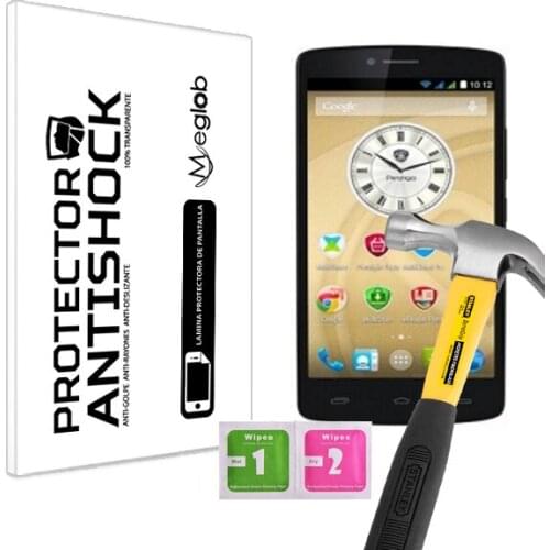 Screen protector Anti-Shock Anti-scratch Anti-Shatter compatible with Prestigio MultiPhone 5550 DUO