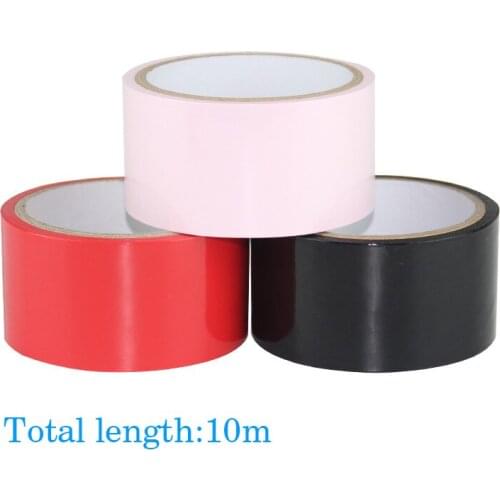 10M Static Bundling Tape Sex Bondage Flirting Products For Couple Adult Sex Toy no toxic and tasteless not leave mark EK