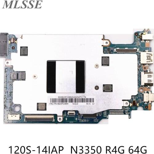 For Lenovo Ideapad 120S-14IAP Winbook Motherboard 5B20P23884 N3350 4G 64G 120S_MB_V3.0 100% Tested Fast Ship
