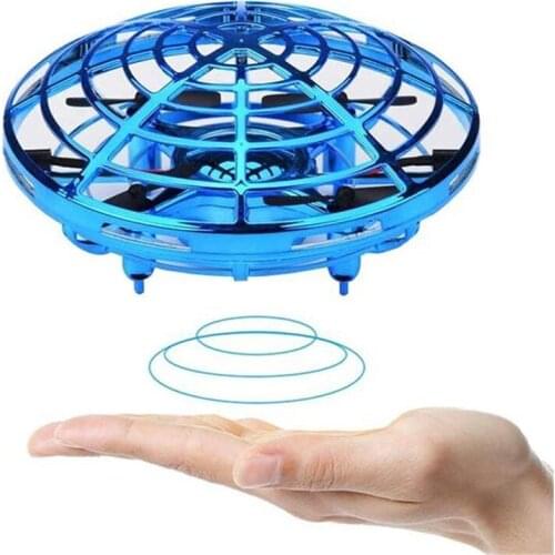 Mini RC Ufo Drone Aircraft Hand Sensing Infrared RC Helicopter Small Drohne Quadcopter Electronic Induction Flayaball Kids Toys