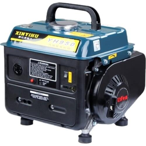 Small 220v portable emergency multifunctional generator, vehicle-mounted rainproof hand-pulled outdoor engine room gasoline