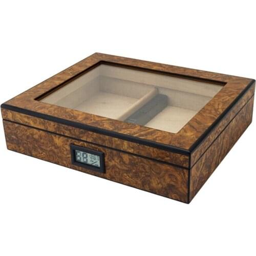 Retro Cigars Case Travel Humidor Box Holder Wooden Case Portable Storage Box Organizer Container Gift Box Smoking Accessories