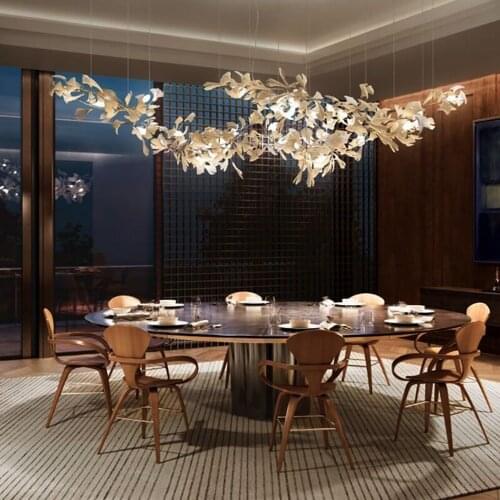 LED Branch chandelier luxury living room villa duplex building hotel lobby decoration chandelier