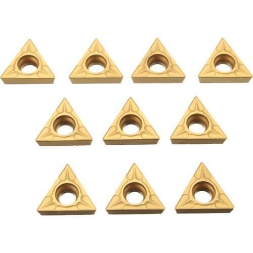 China best CNC Carbide lathe Inserts TCMT090204 replacement RC6225 turning face endmills Lathe Tools CNC tool cutter