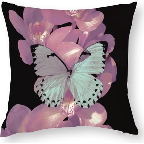 Tropical Jungle Cushion Cover Monkey Flamingo 45X45Cm Pillow Case Plant Decorative Pillowcases on Pillows Cushion Covers Kissen