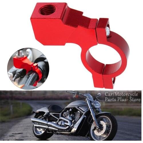 Universal Motorcycle Bike ATV Rear View Mirror Bracket Mount Adapter Holder Clamp Screw CNC Aluminum Motorcycle Mirror Bracket