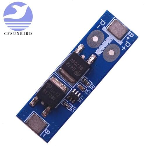 3.2V Lithium Iron Phosphate Protection Board 12A for Overcharge and Overdischarge Protection of 1 Series 3.7V Batteries