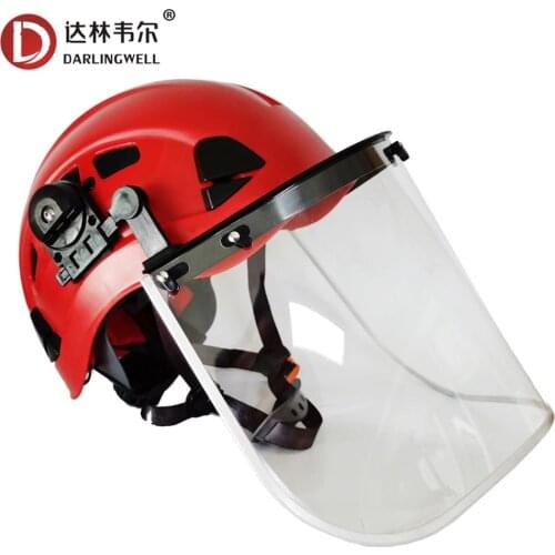 Hard Hat Forestry Safety Helmet With Transparent Visor High Quality Protective Helmets Work Cap For Working