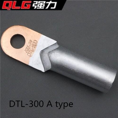 1piece DTL-300 300mm2 Wiring Terminal Copper Aluminum Tone for 21mm Dia Bolt Electric power fittings National Standard/A Type
