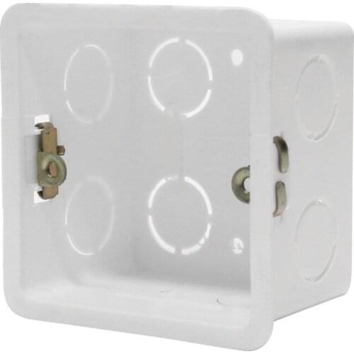 86 Type junction Box Atlectric Mounting Box Cassette Switch Socket Junction Box Hidden Concealed Internal Mounting Box