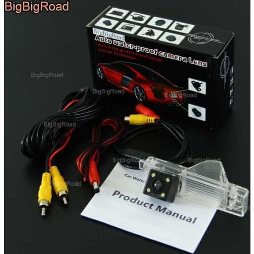 BigBigRoad Car Intelligent Track Rear View Backup Camera For Toyota Hiace GL Grandia Commuter / Super Grandia / highlander